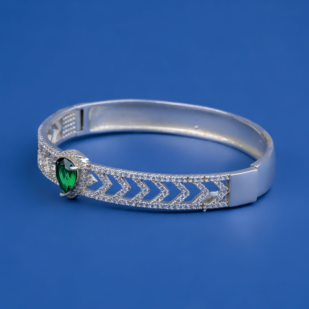 Green Diamond 925 Bracelet